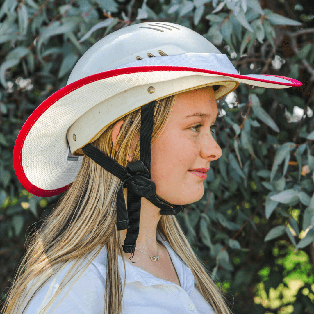 Helmet Brim - Regular | UPF50+ Sun Protection for Horse Riding