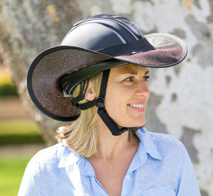 Helmet Brim - Regular | UPF50+ Sun Protection for Horse Riding