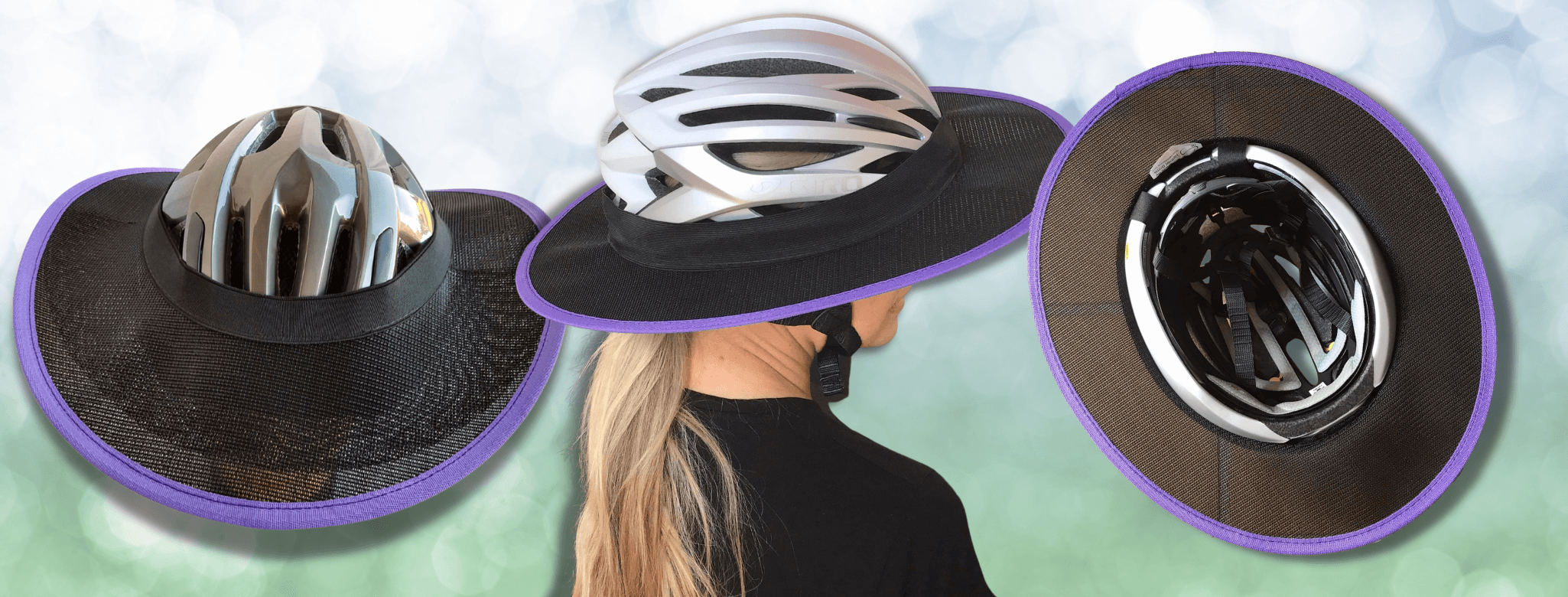 Bicycle helmet shade discount brim