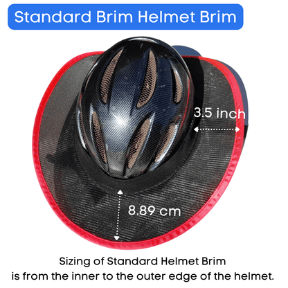 brimmed motorcycle helmets Horse Riding Helmet Brim – UPF50+ Sun Protection, Fits All Helmets