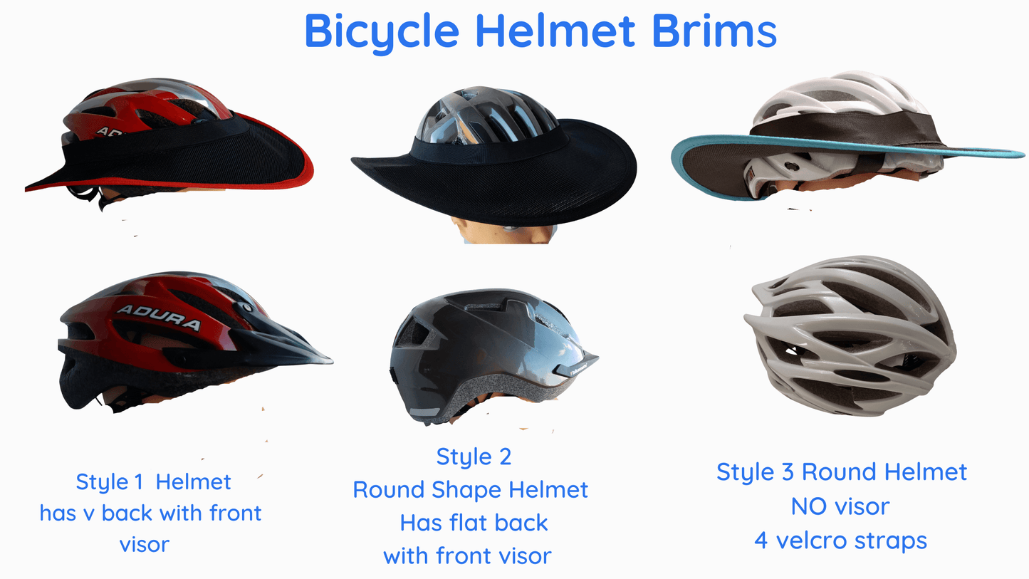 Bicycle Helmet Brim