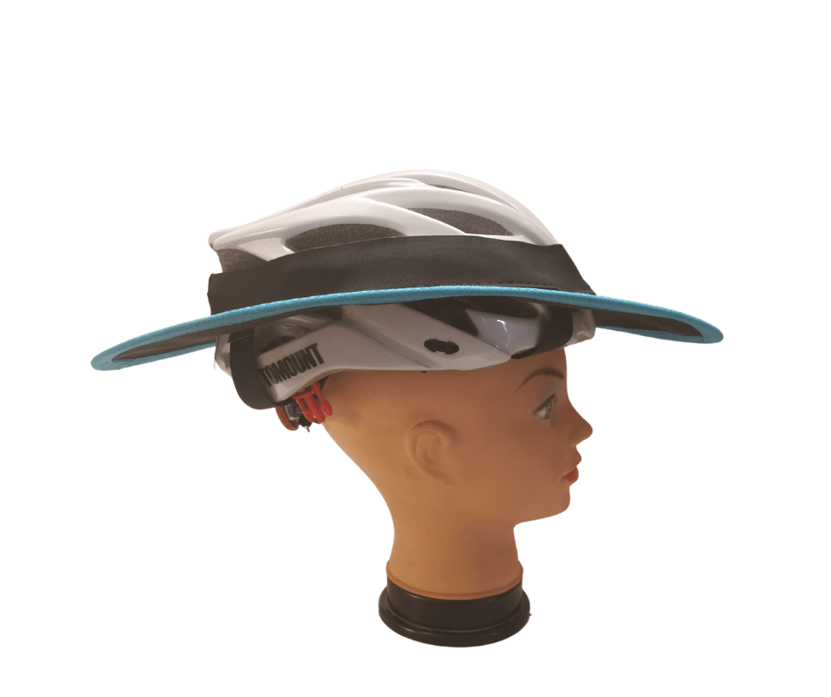 bicycle-helmet-brim-round-shape-turquoise-trim