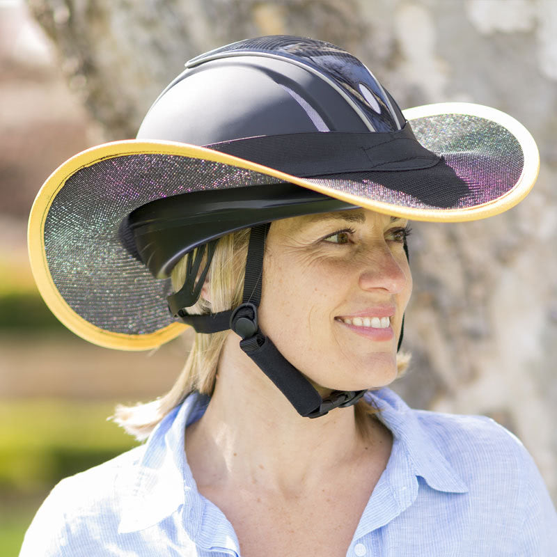 Horse Riding Equestrian Helmet Brim Sun Visor Shade Helmet Brims
